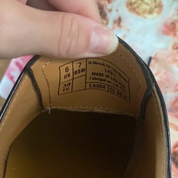Dr. Martens 1461 Smooth Leather Oxford Shoes Mens Size 7/Womens Size 9 - Picture 12 of 12